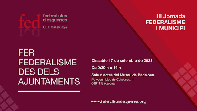 III JORNADA FEDERALISMO Y MUNICIPIOS